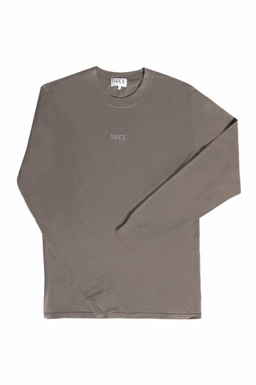 L/S FADED OVERSIZED HEAVY TEE- MADE FOR ALL | | MODERN LUXURY LEISUREWEAR