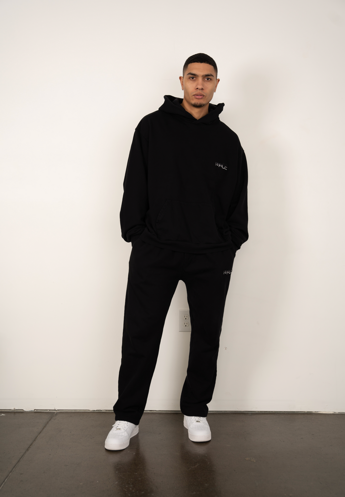 FRENCH TERRY SWEATPANT (Black)- MADE FOR ALL | | MODERN LUXURY LEISUREWEAR