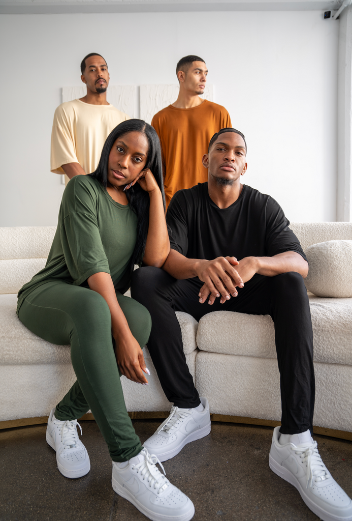 BAMBOO OVERSIZED LOUNGE TEE- MADE FOR ALL | | MODERN LUXURY LEISUREWEAR