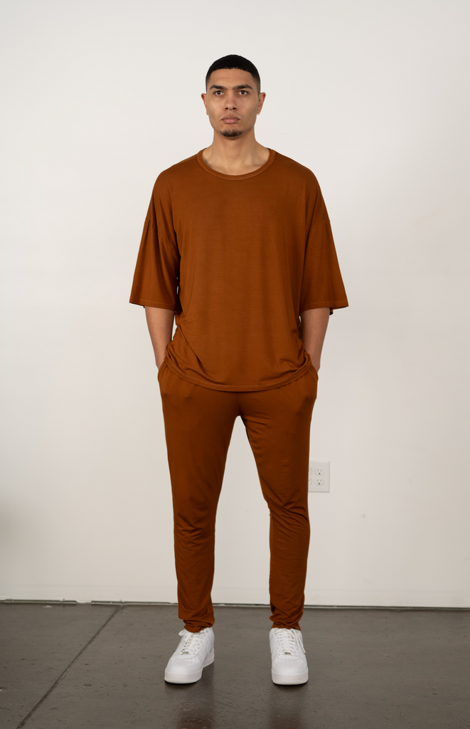 BAMBOO OVERSIZED LOUNGE TEE- MADE FOR ALL | | MODERN LUXURY LEISUREWEAR
