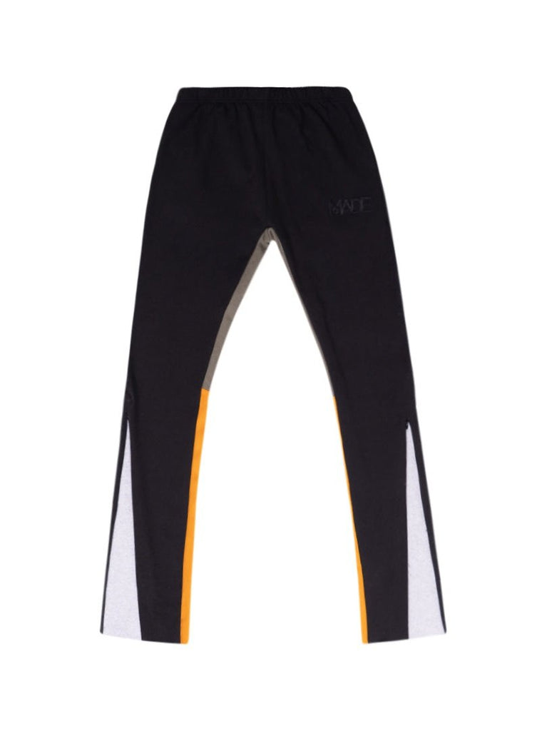 MULTI-FABRIC FLARE ZIP PANT- MADE FOR ALL | | MODERN LUXURY LEISUREWEAR